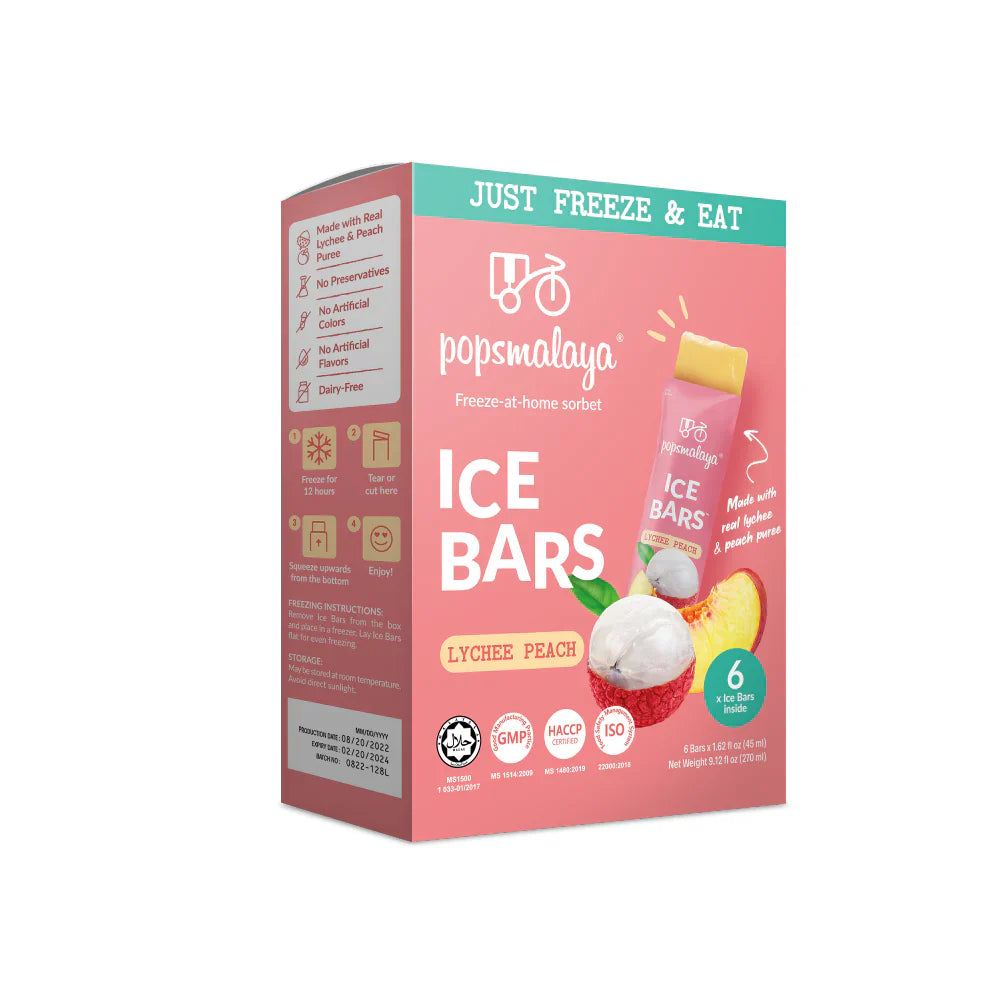 Pops Sorbet Lychee 6pk