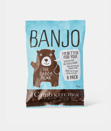 Banjo - Carob Bear 8 Pack 120g