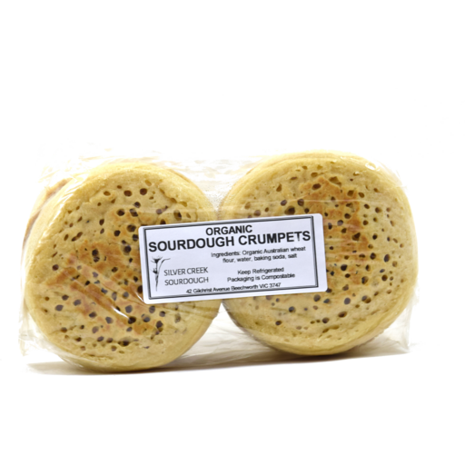 Silvercreek Sourdough - Crumpets 6pk