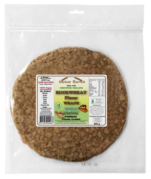 Ancient Harvest - Buckwheat Wraps 200g