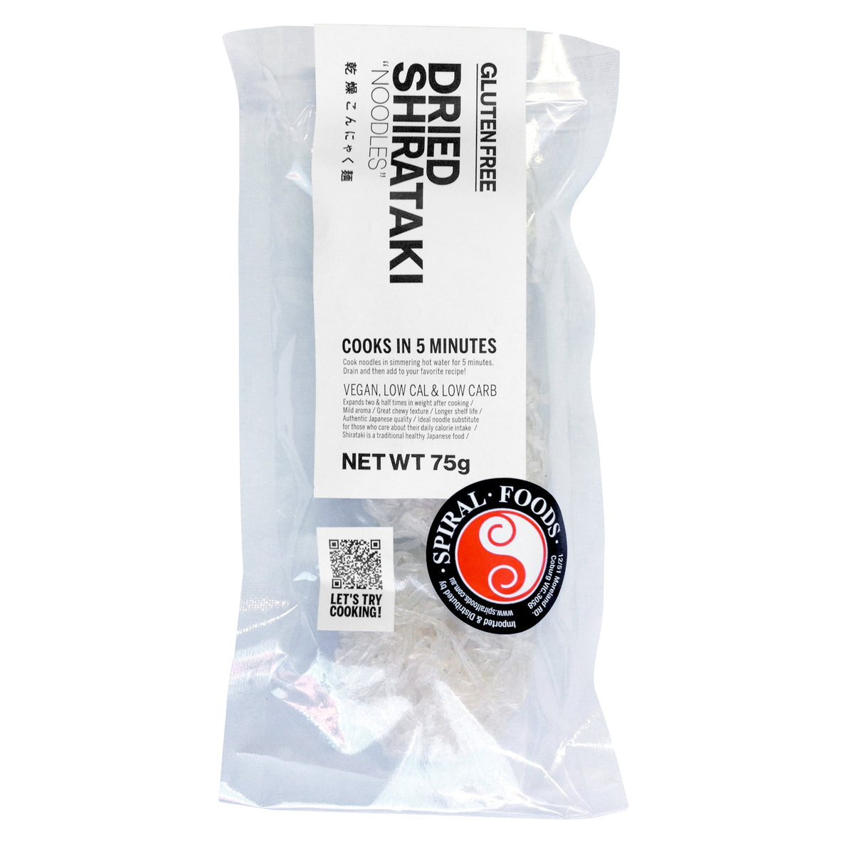 Spiral - Shiritake Noodle 75g