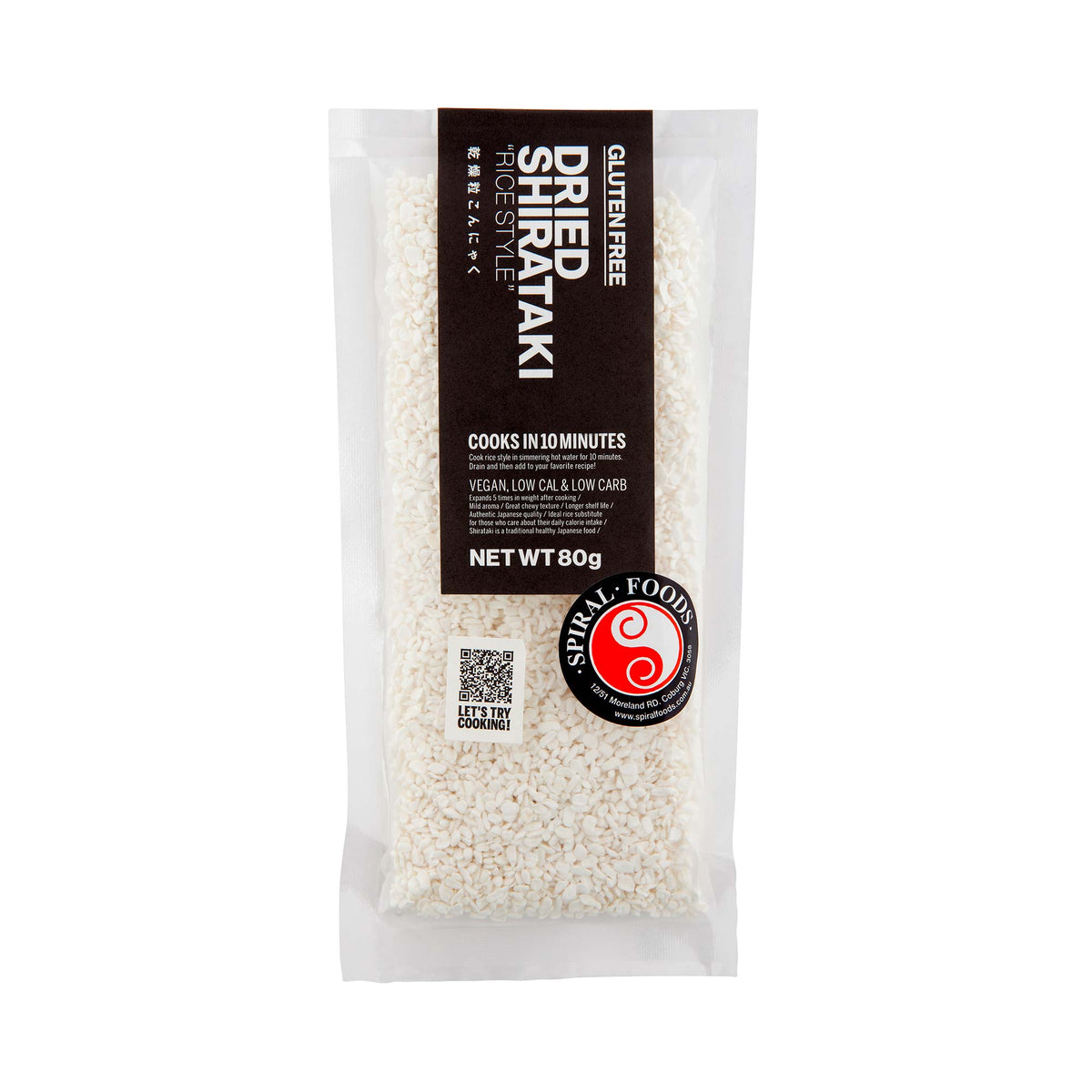 Spiral - Shirataki Rice 80g