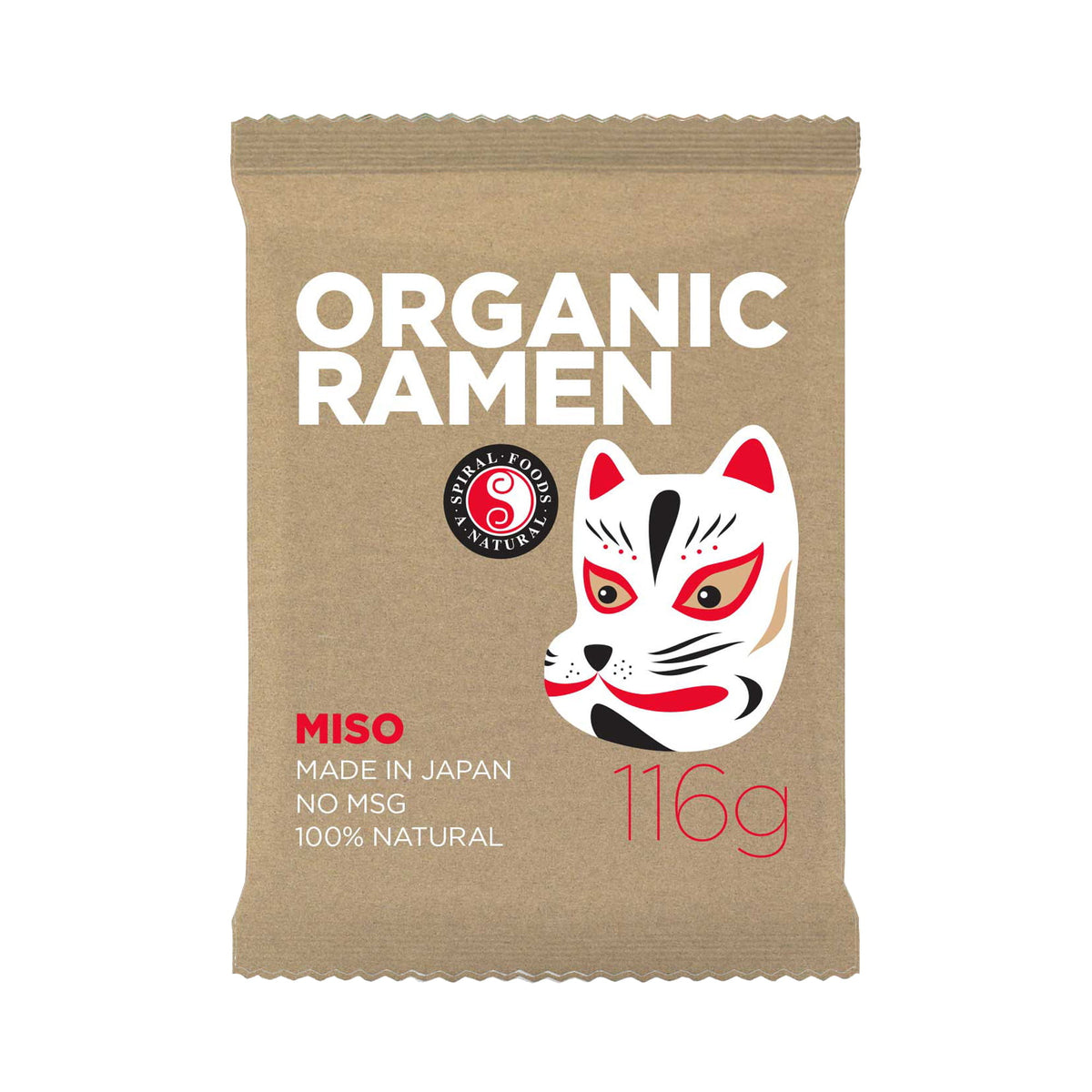 Spiral - Instant Ramen Organic Miso 116g