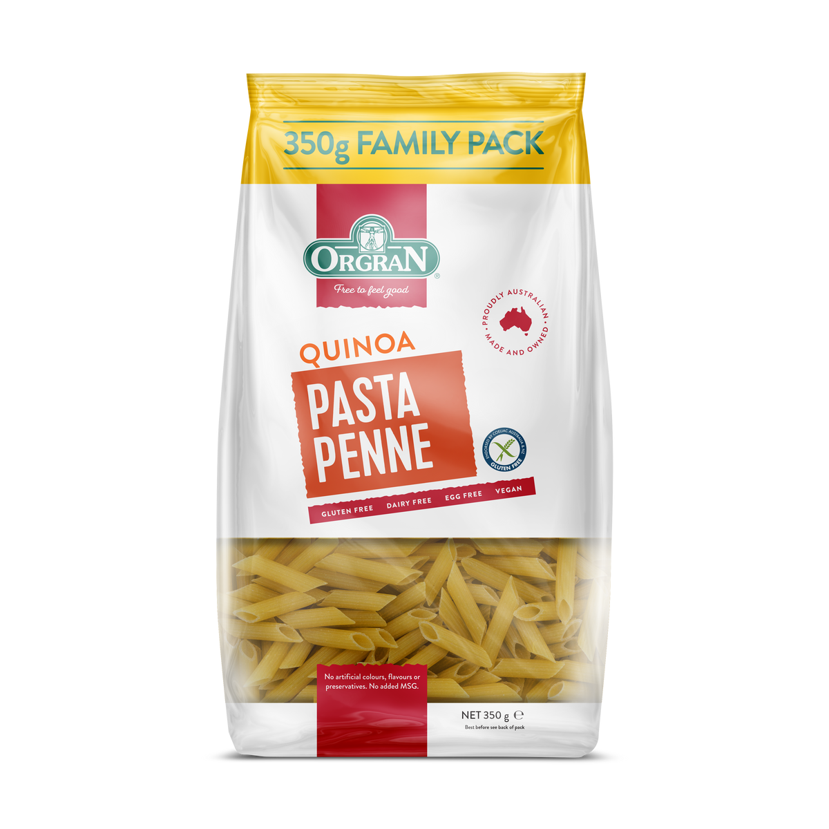 Orgran - Pasta Penne Quinoa 350g