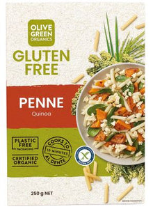 Olive Green Organics - Pasta Q/rice Penne 250g