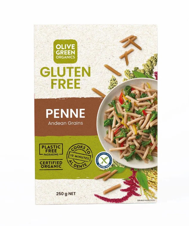Olive Green Organics - Pasta Andean Grains Penne 300g