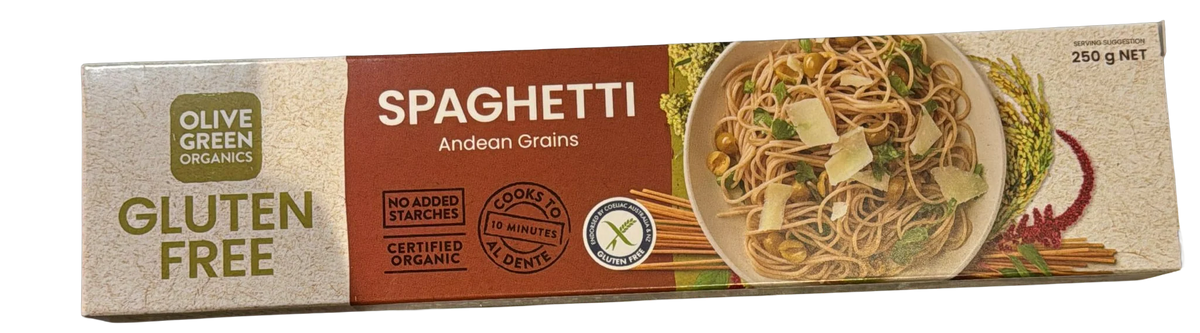 Olive Green Organics - 3 Grain Spaghetti 250g