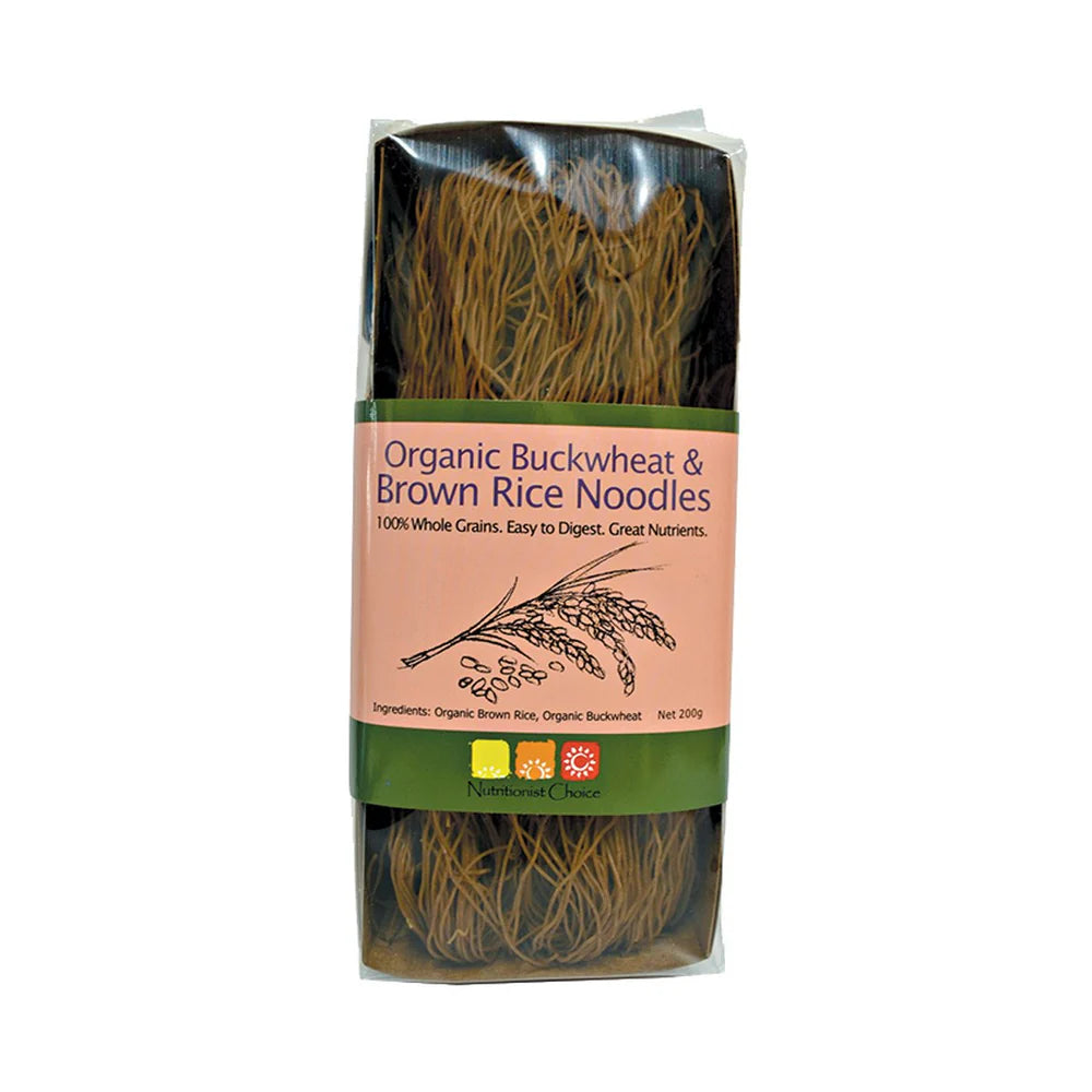 Nutritionist Choice - Buckwheat & Brown Rice Noodles 200g