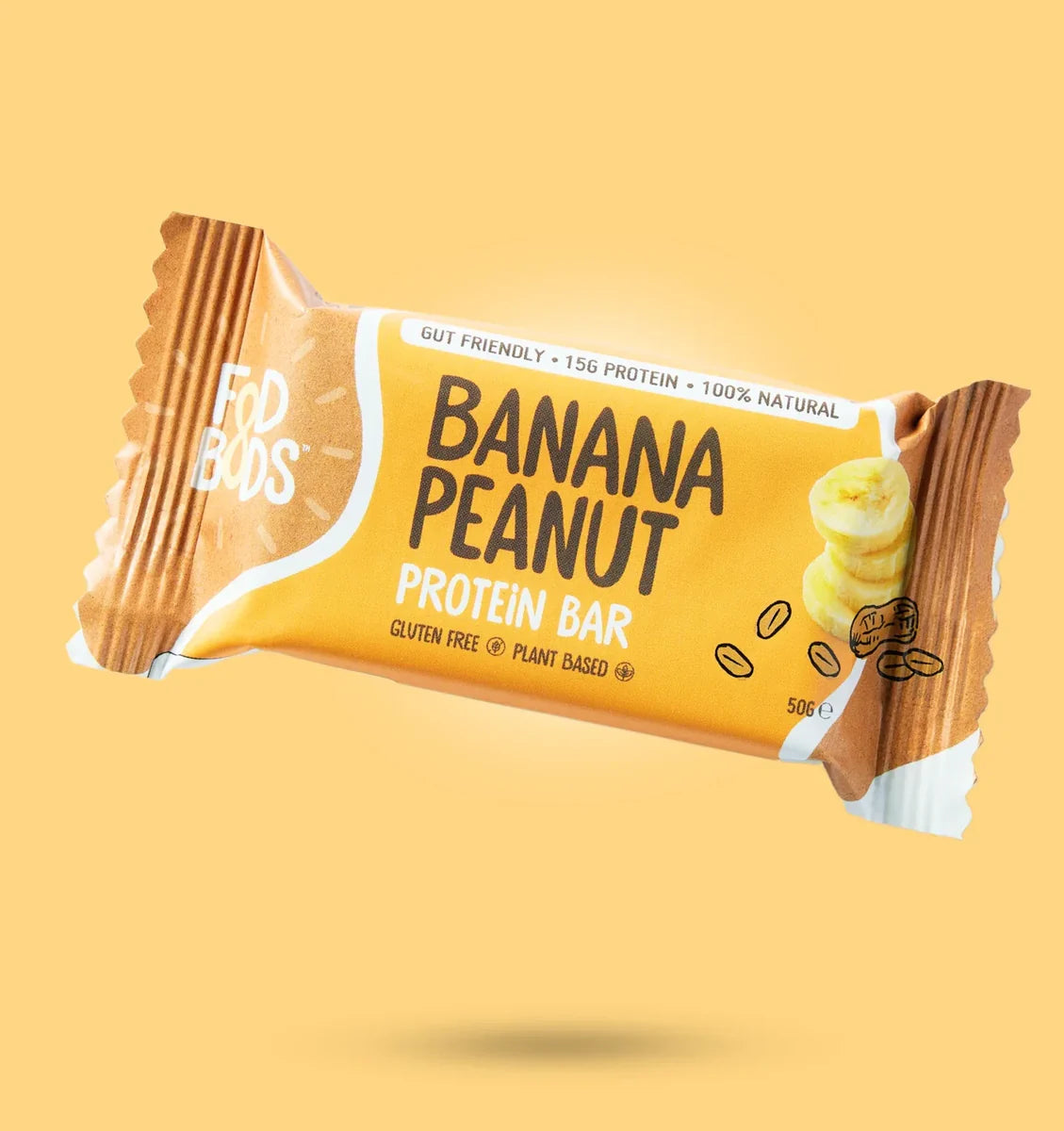 Fodbods Protein Bars - Banana Peanut 50g