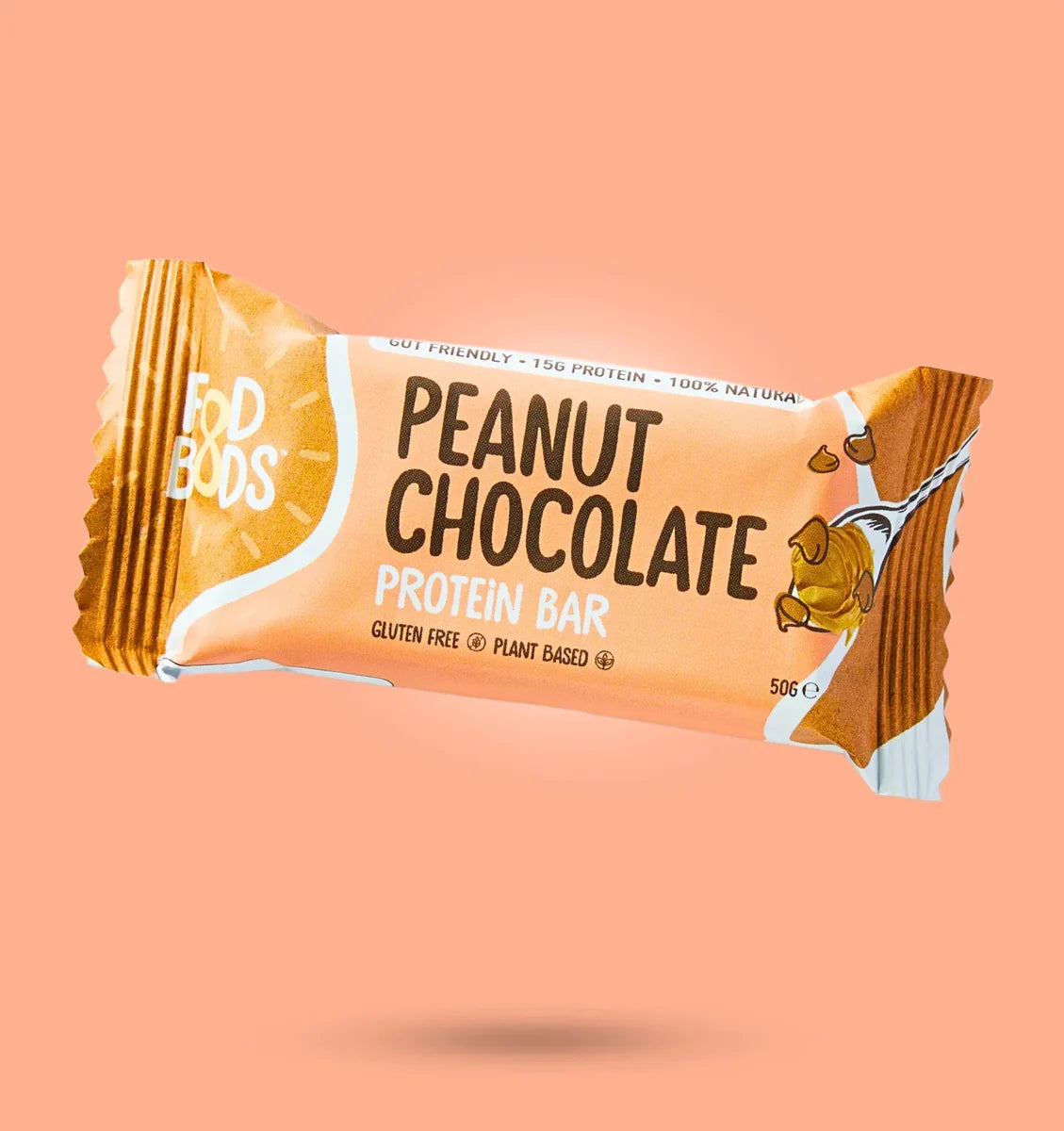 Fodbods Protein Bars - Peanut Chocolate Protien Bar 50g