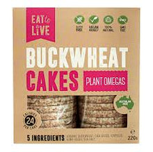 Eat To Live - Buckwheat Cakes Plant Omegas 220g
