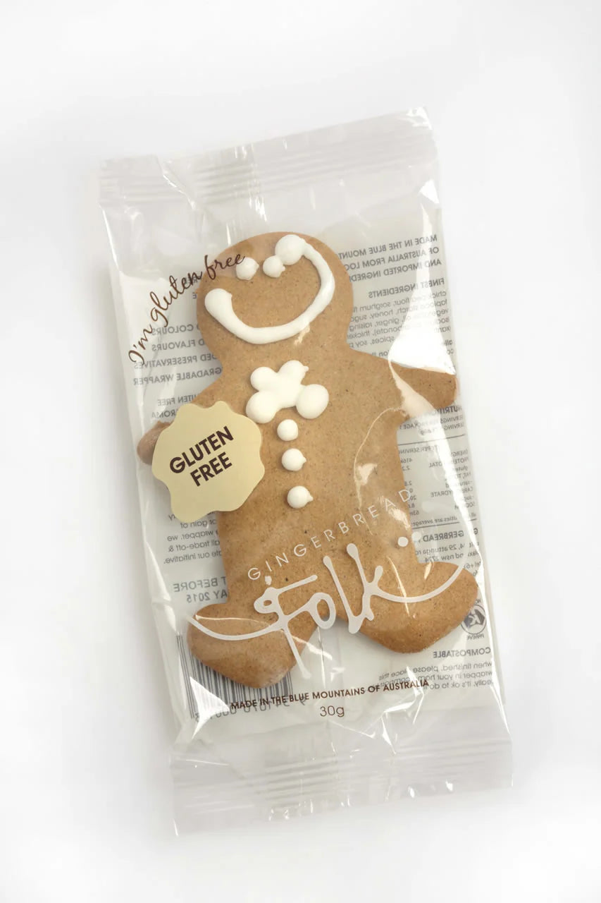 Gingerbread Folk - G/bread Man Orig Gluten Free 30g