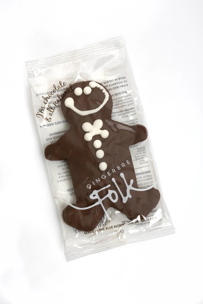 Gingerbread Folk - G/bread Man Choc 30g