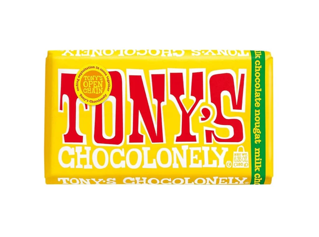 Tony's - Choc Milk Nougat 180g