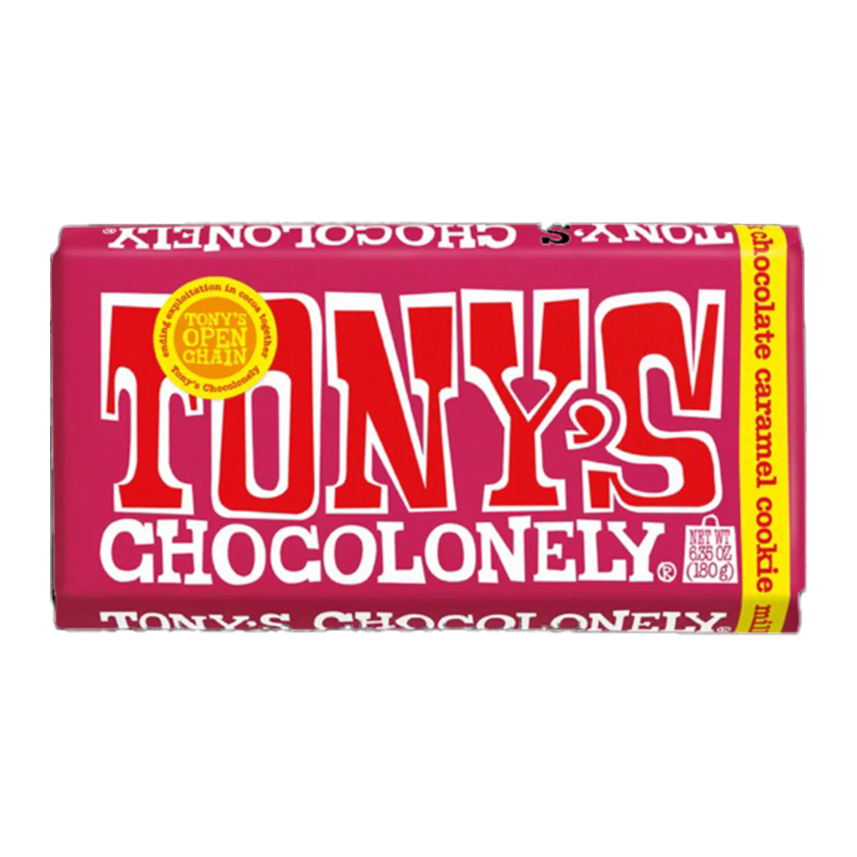 Tony's - Choc Milk Caramel Cookie 180g