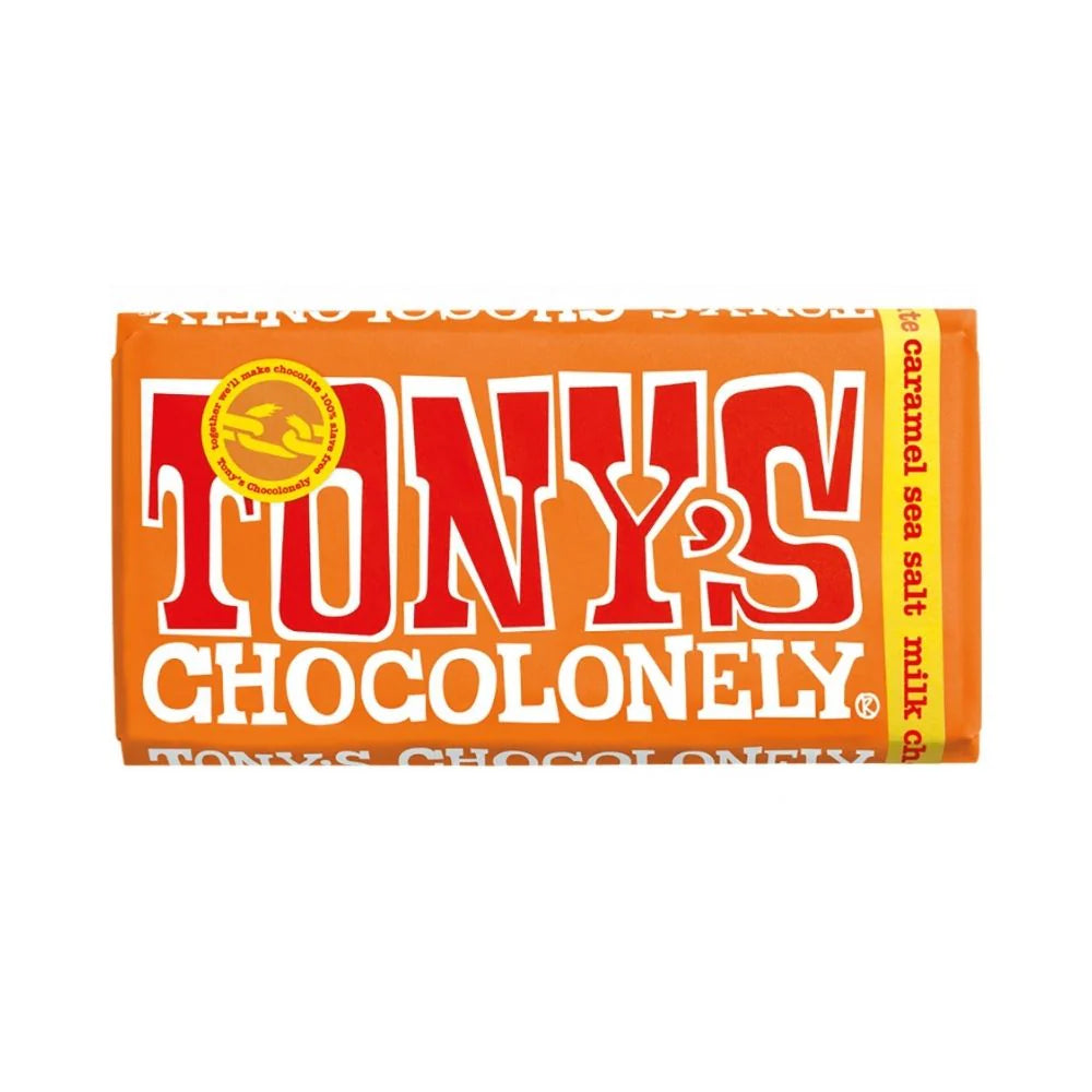 Tony's - Choc Milk Caramel Sea Salt 180g
