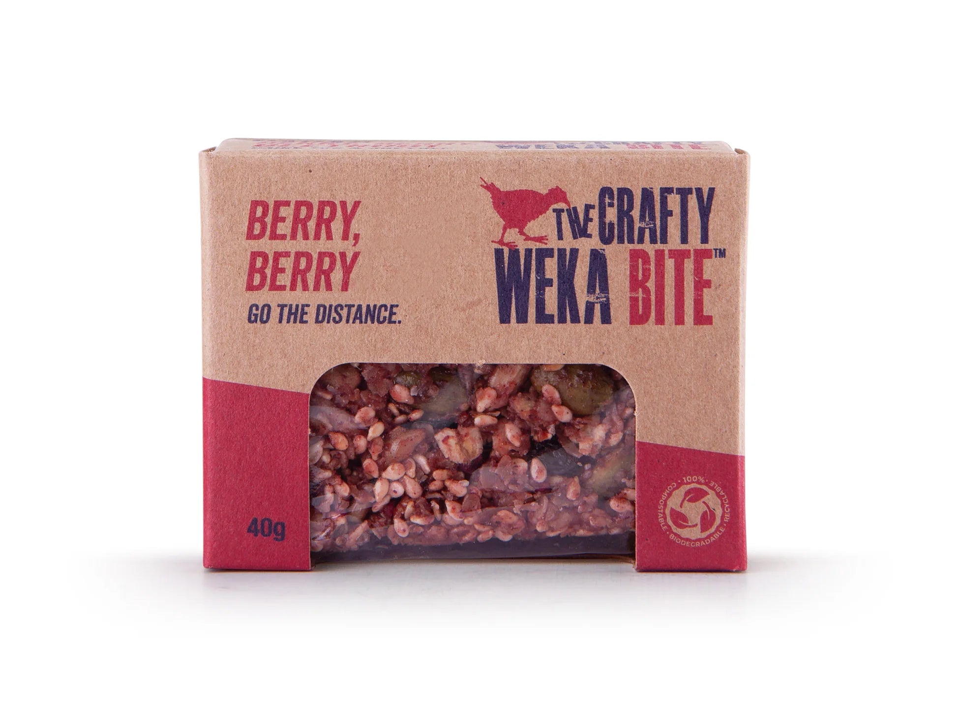 The Crafty Weka - Berry Berry Bites 40g