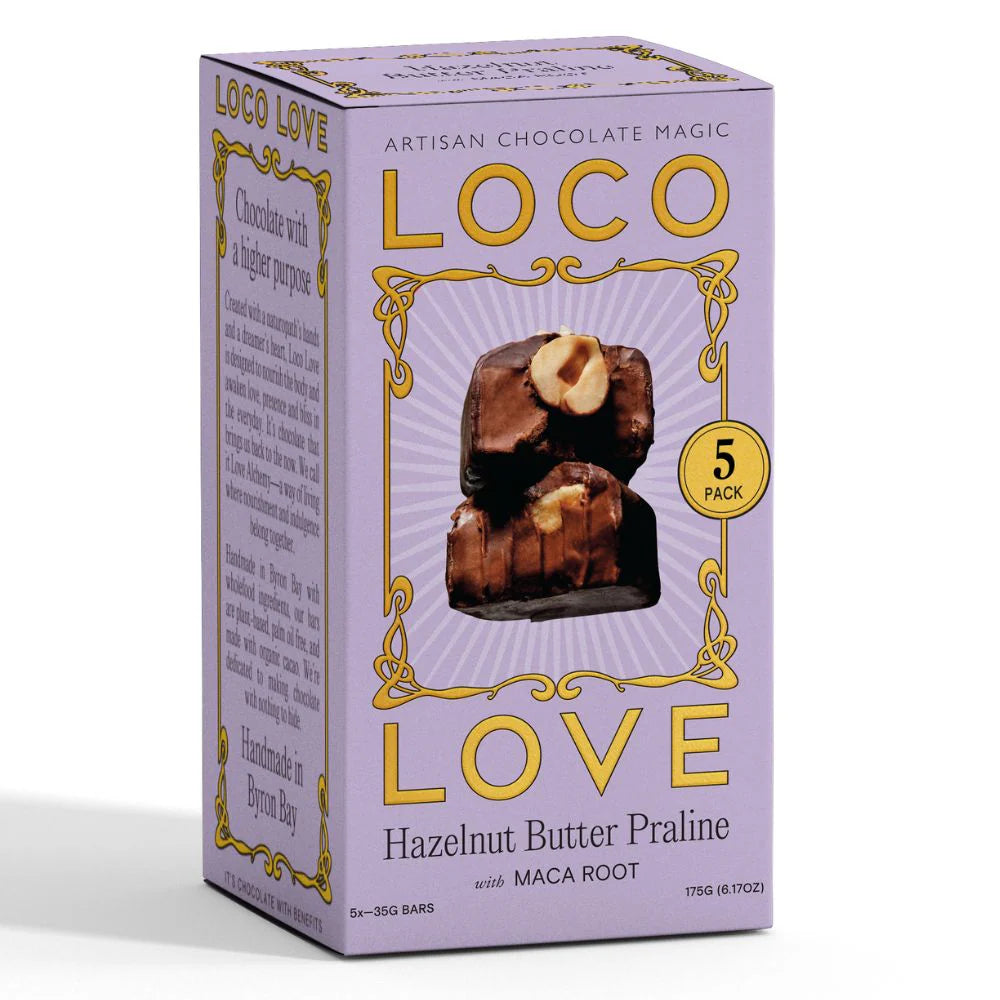 Loco Love - Hazelnut Praline 5 pk 175g