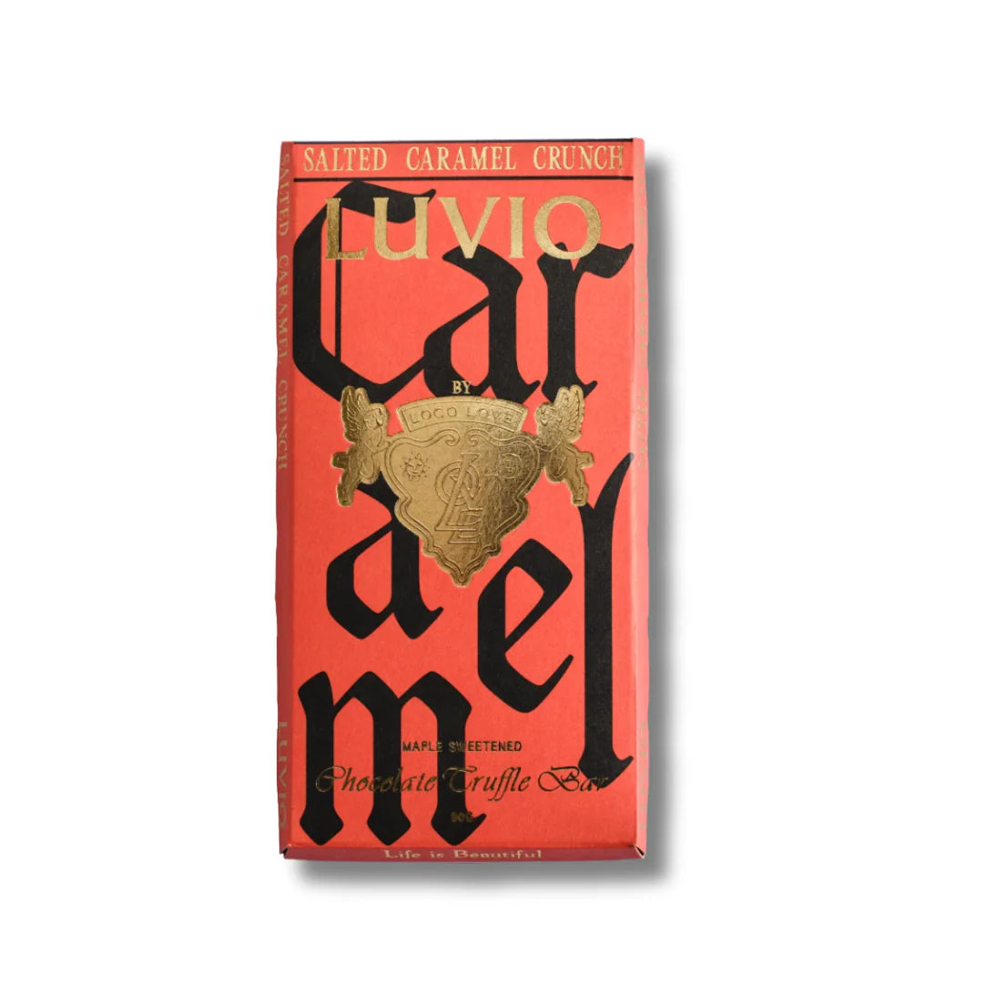 Loco Love - Luvio Salted Caramel & Caramel Pieces 90g 90g