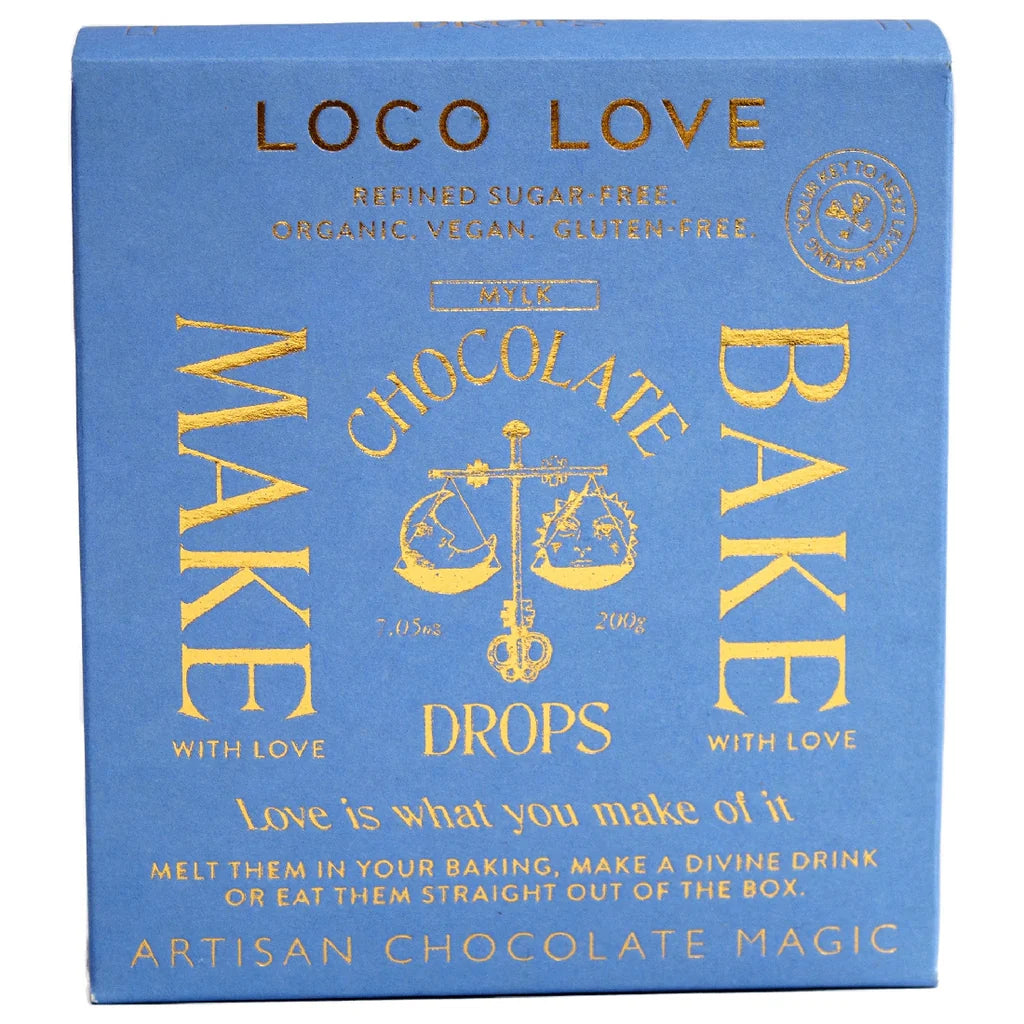 Loco Love - Mylk Chocolate Drops 200g