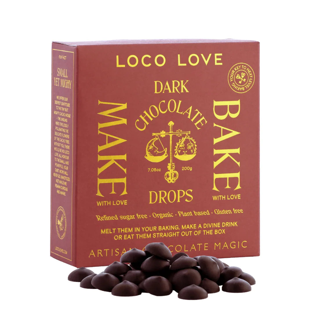 Loco Love - Dark Chocolate Drops 200g