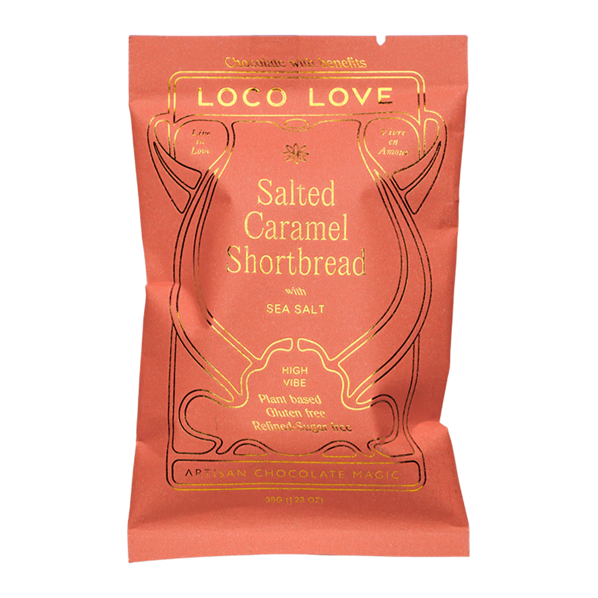 Loco Love - Salted Caramel Shortbread 35g