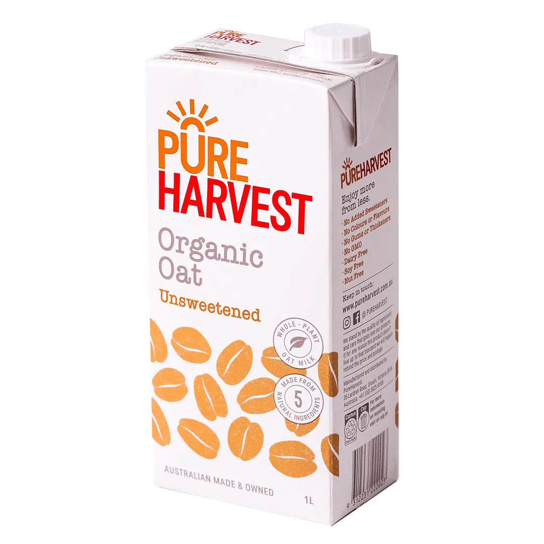 Pure Harvest - Organic Oat Milk Unsweetened