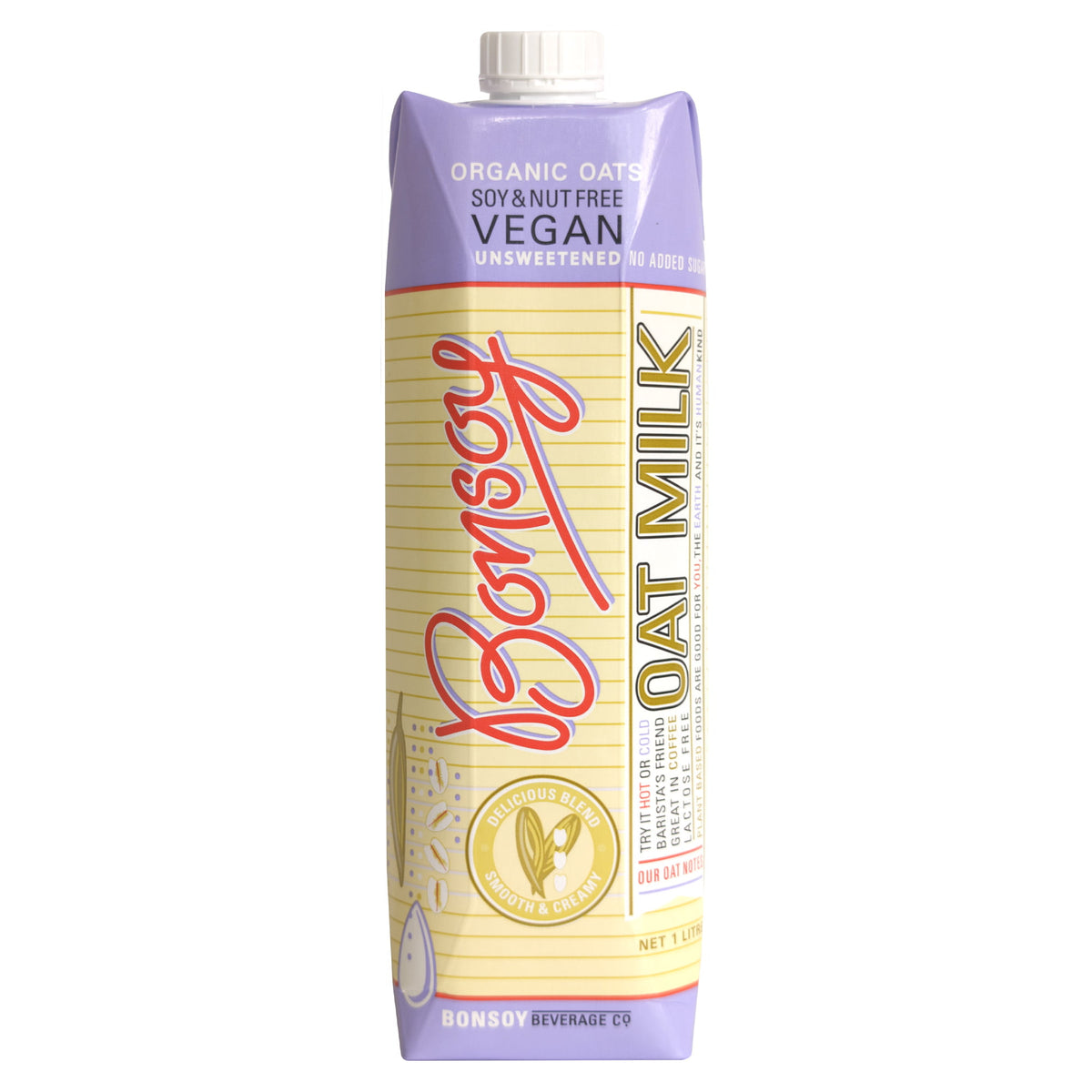 Bonsoy - Organic Oat Milk 1lt