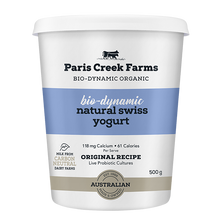 Paris Creek - Bio-Dynamic Natural Swiss Yoghurt 500g