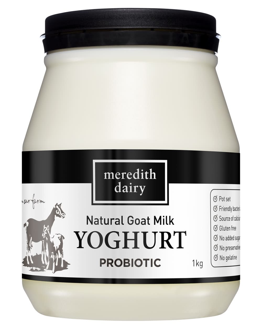 Meredith Dairy - Goat Yog 1kg