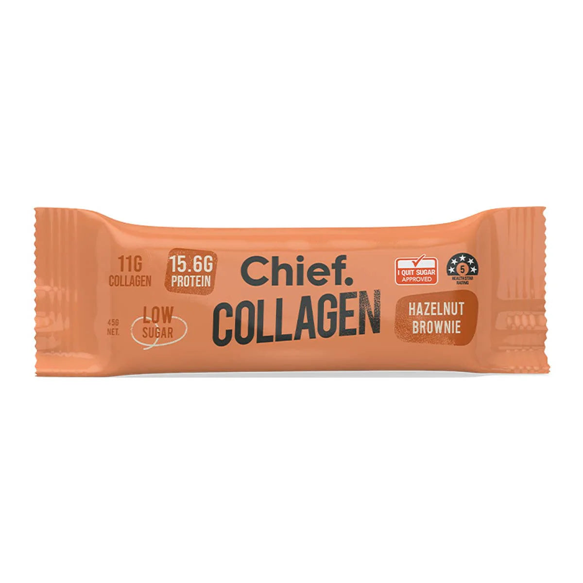 Chief - Collagen Bar Hazelnut Brownie 45g