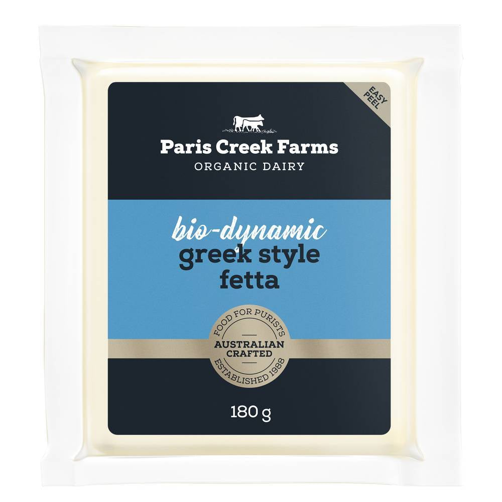 Paris Creek - Biodynamic Greek Style Fetta 180g