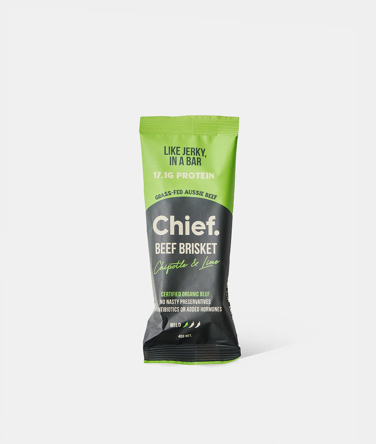 Chief - Beef Brisket Bar Chipotle & Lime Mild 40g