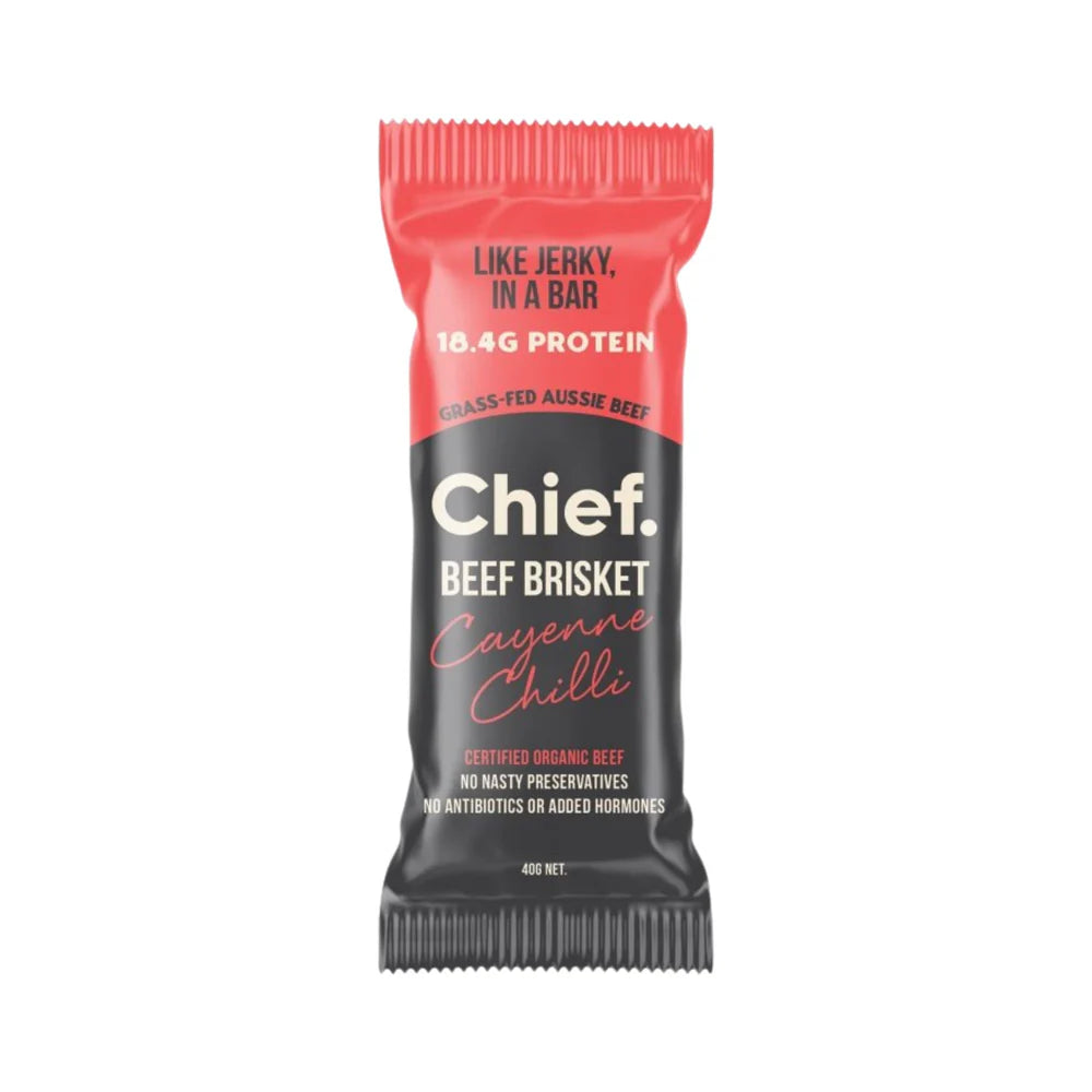 Chief - Beef Brisket Bar Beef & Chilli 40g
