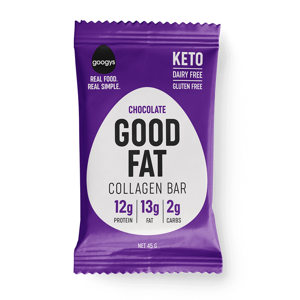 Googys Good Fat - Collagen Bar Chocolate 55g