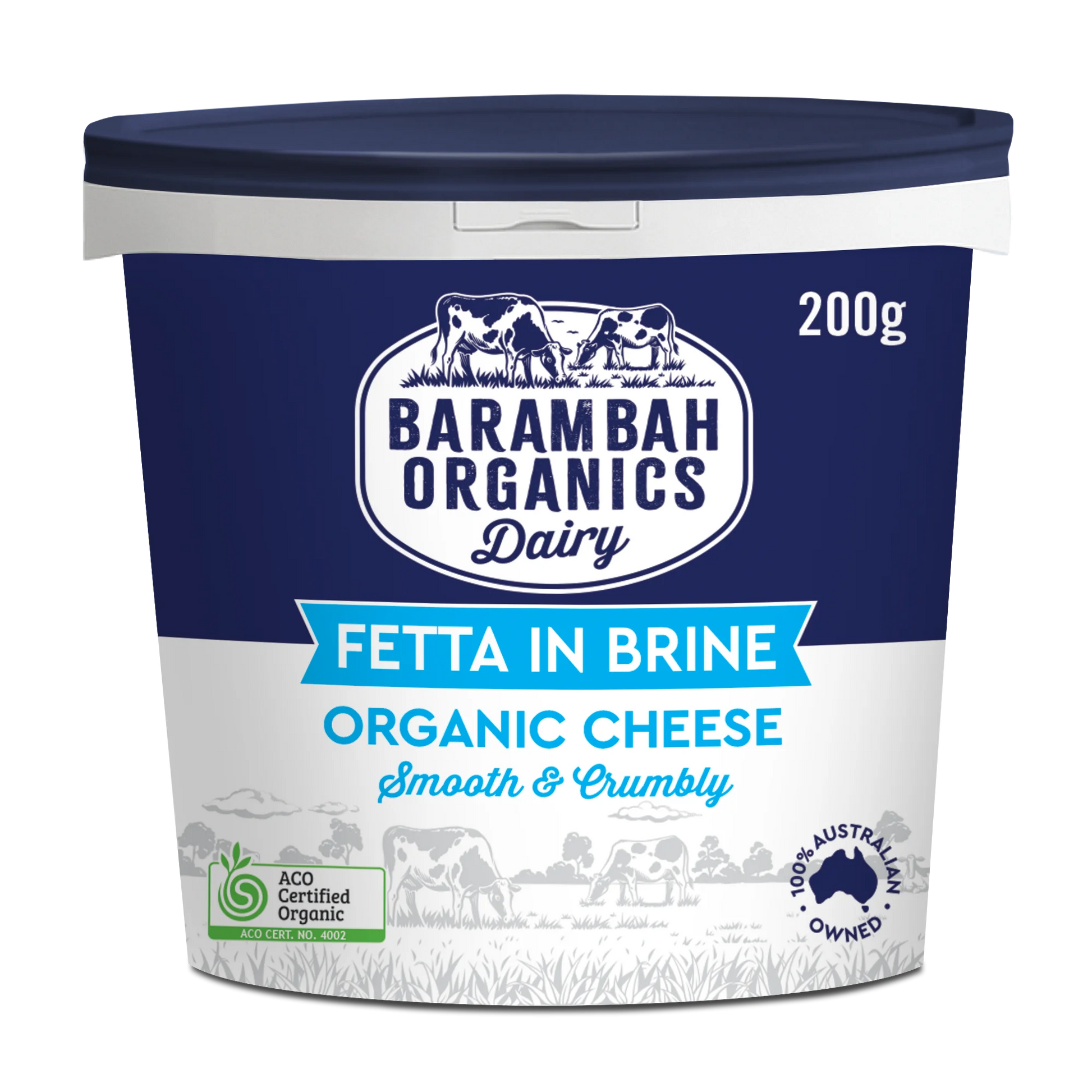 Barambah Organics - Fetta In Brine 200g