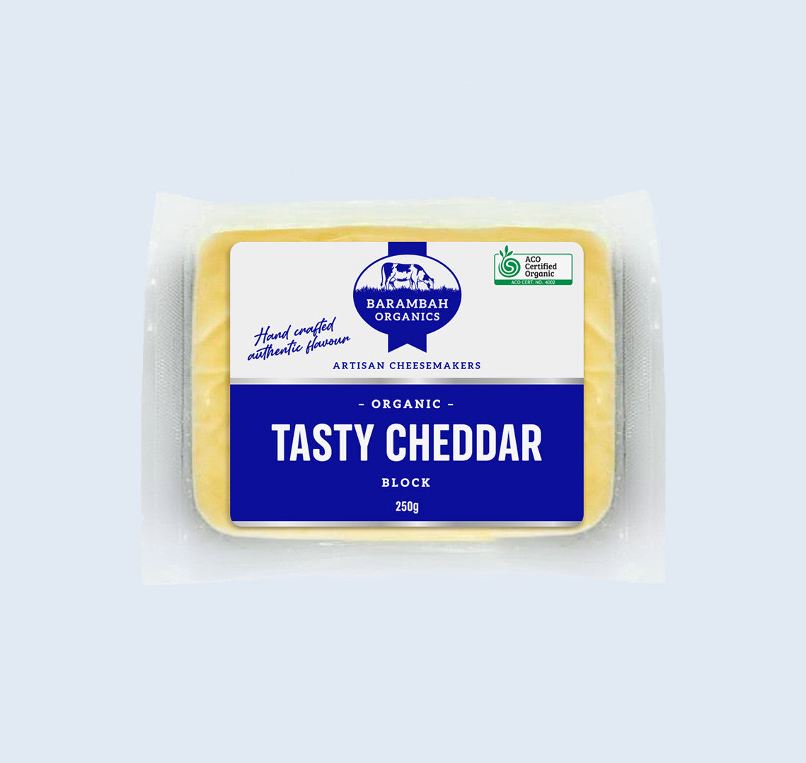 Barambah Organics - Ched Tasty Block 250g