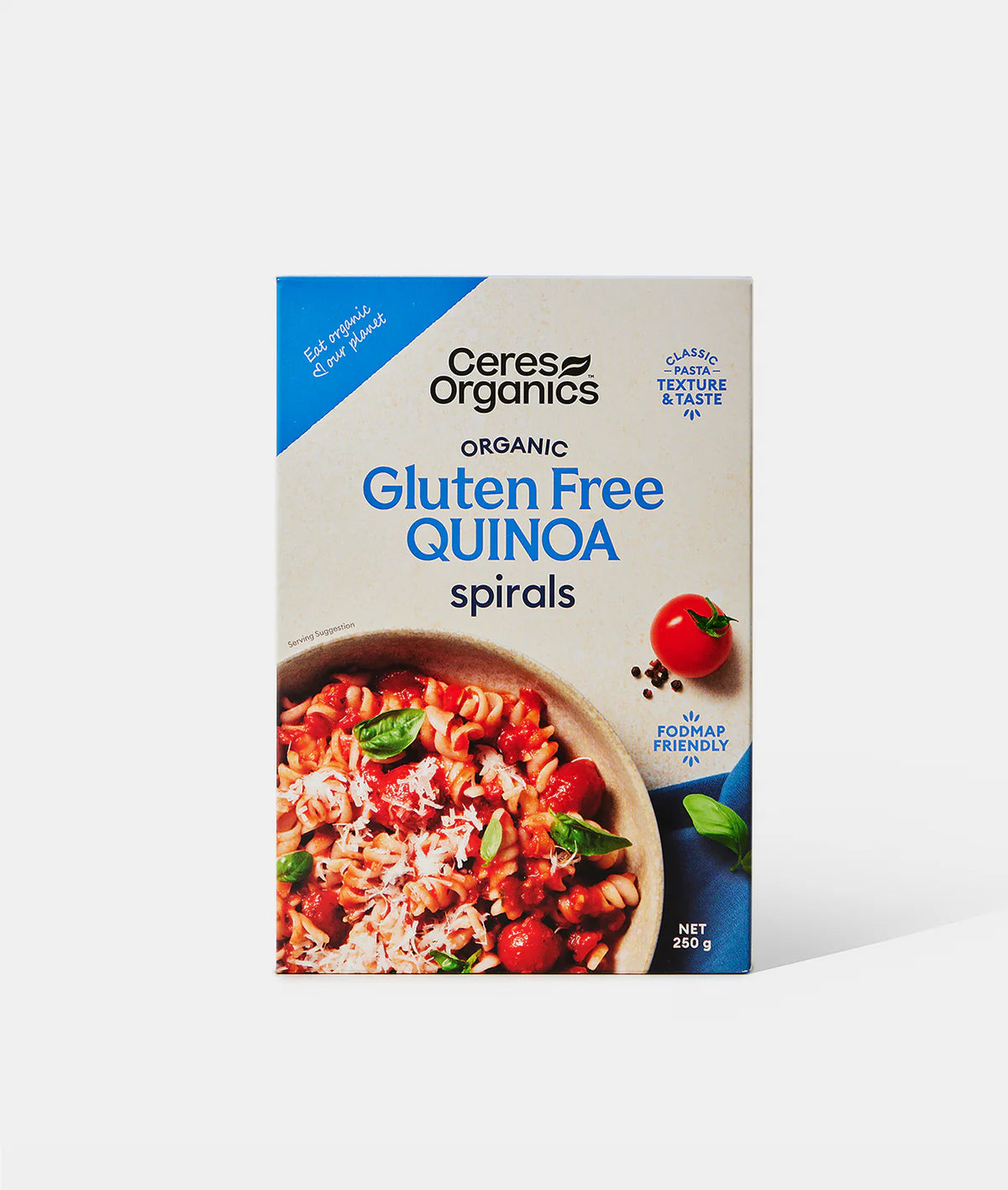 Ceres Organic - Gluten Free Quinoa Spirals 250g