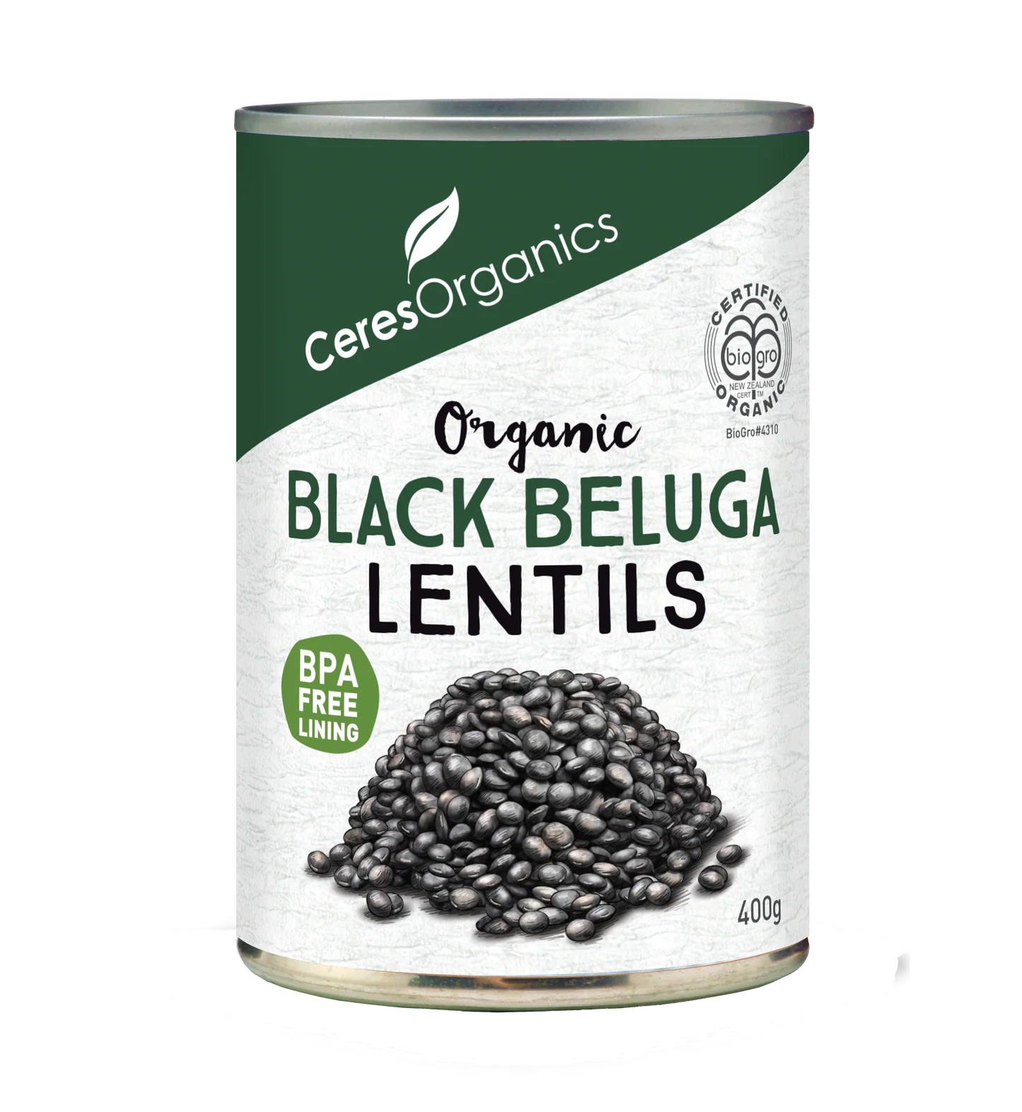 Ceres - Beluga Lentils 400g