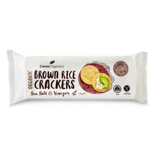 Ceres - Brown Rice Crackers Sea Salt And Vinegar 115g
