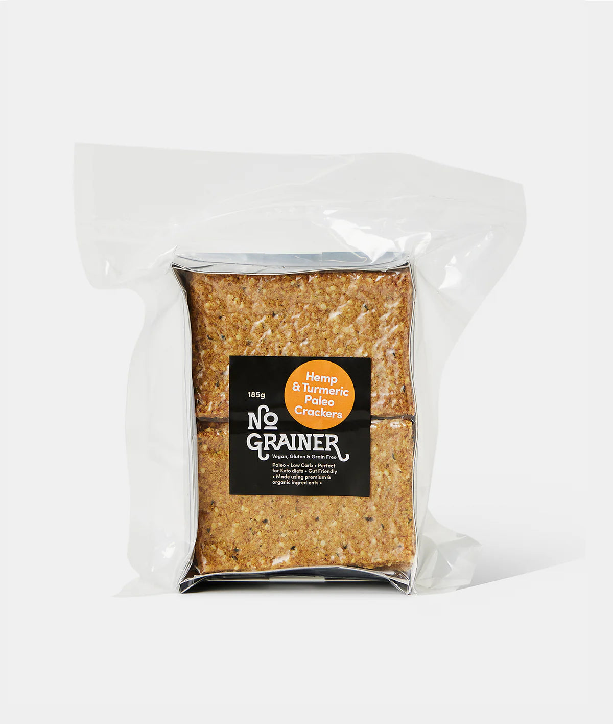 No Grainer - Hemp Turmeric Paleo Cracker