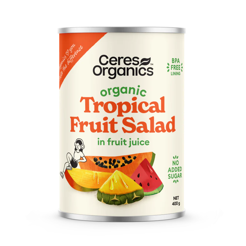 Ceres - Fruit Salad Tropical 400g