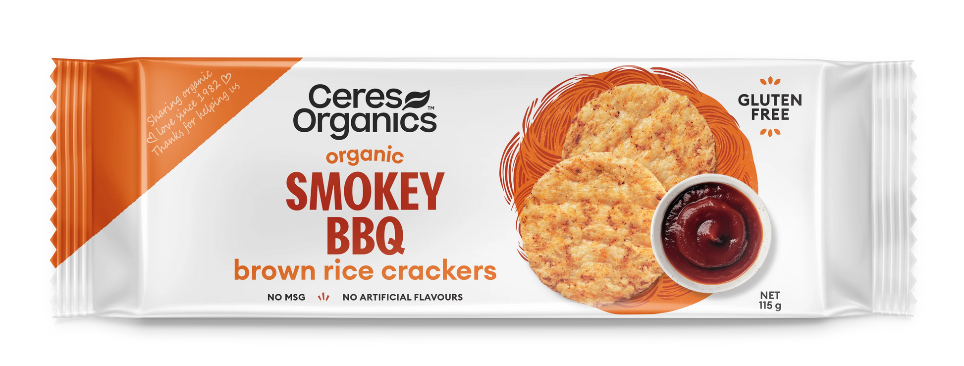 Ceres - R/cracker Smokeybbq 115g