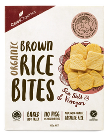 Ceres - Rice Bites Salt Vinegar Box 100g
