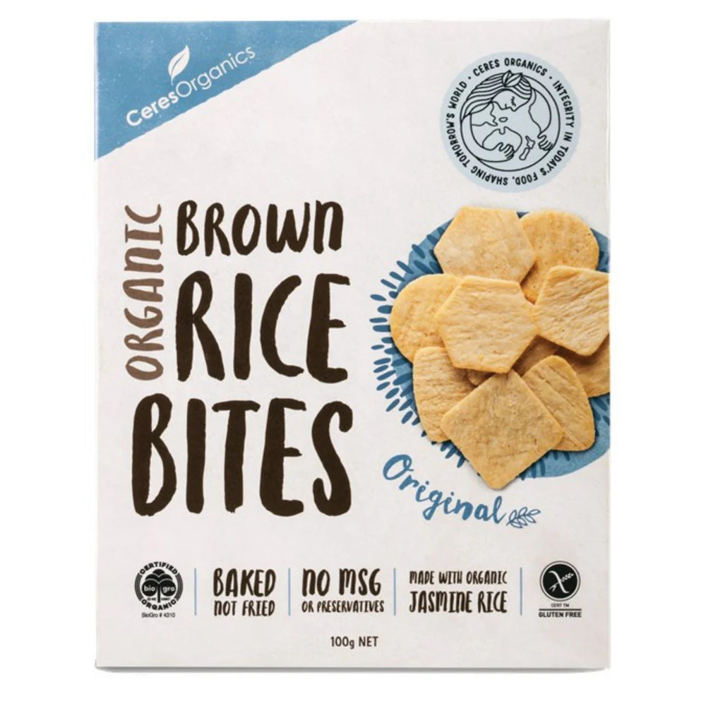 Ceres - Rice Bites Sea Salt 100g