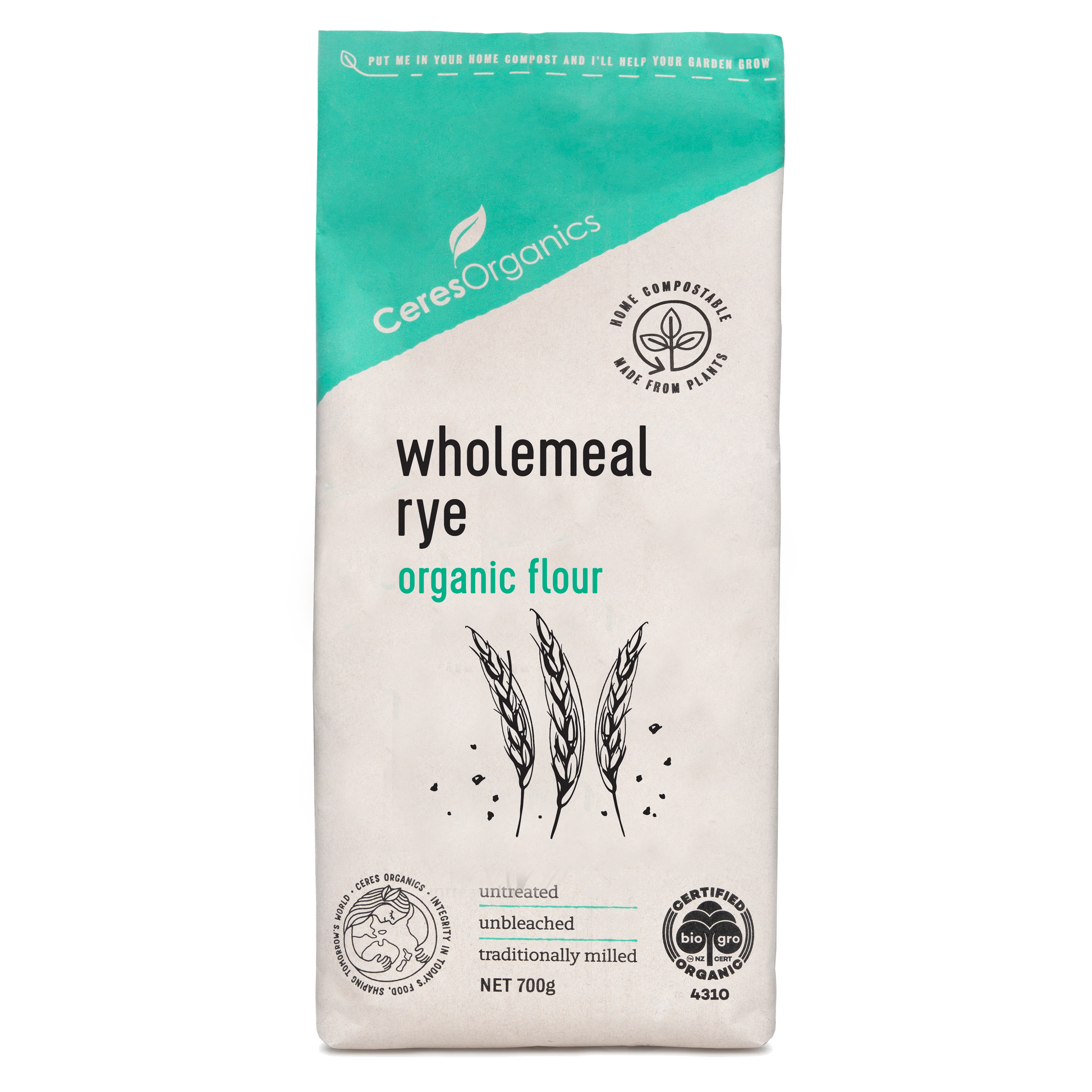 Ceres - Rye Flour 600g