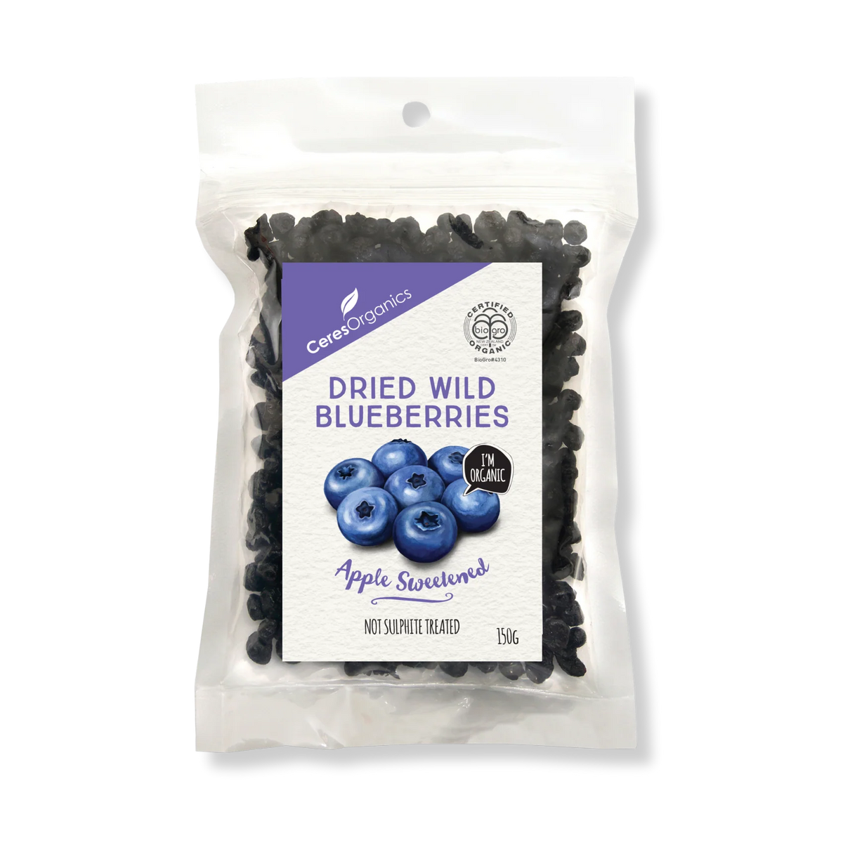 Ceres - Wild Blueberries Dried 150g