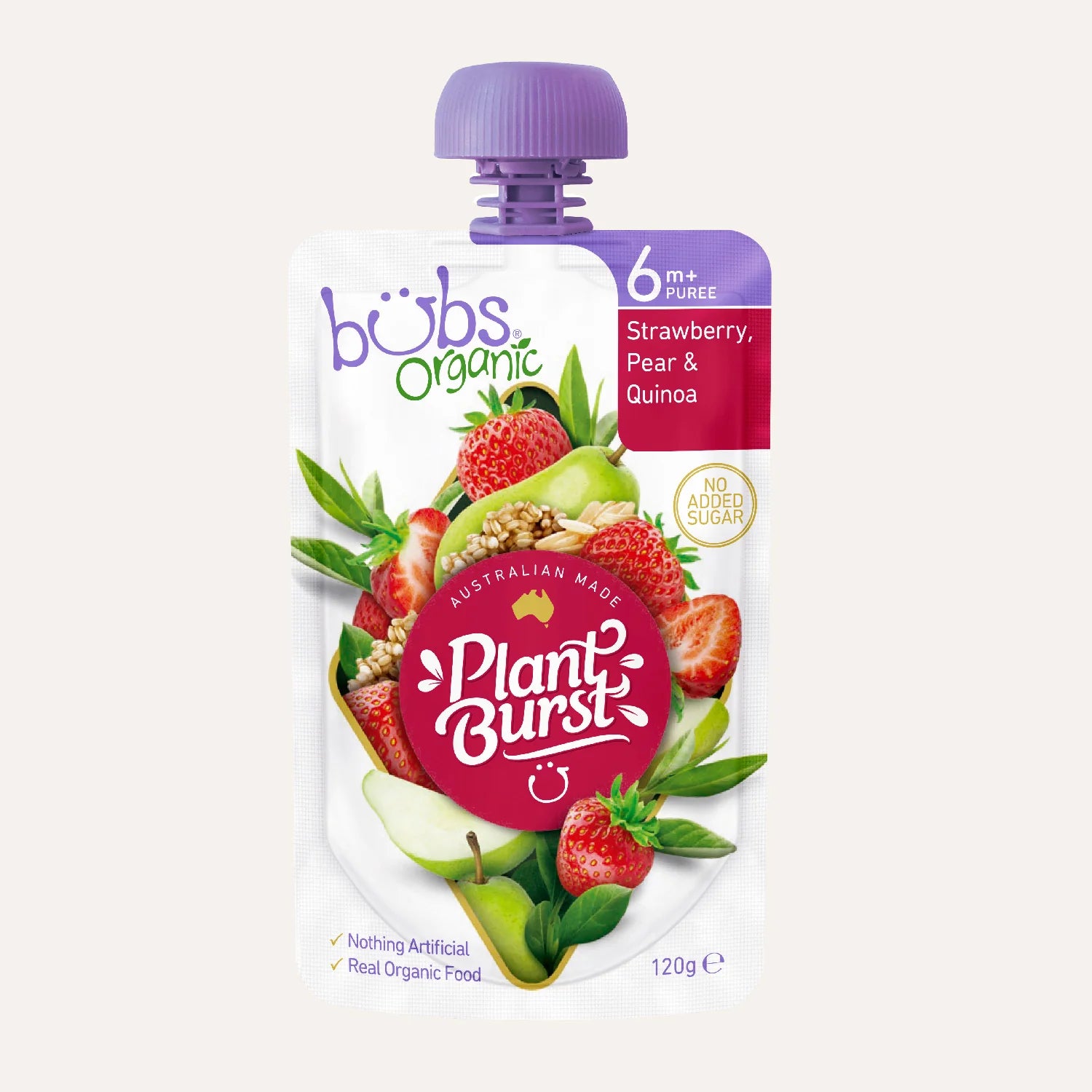 Organic Bubs - Strawberry Quinoa 120g