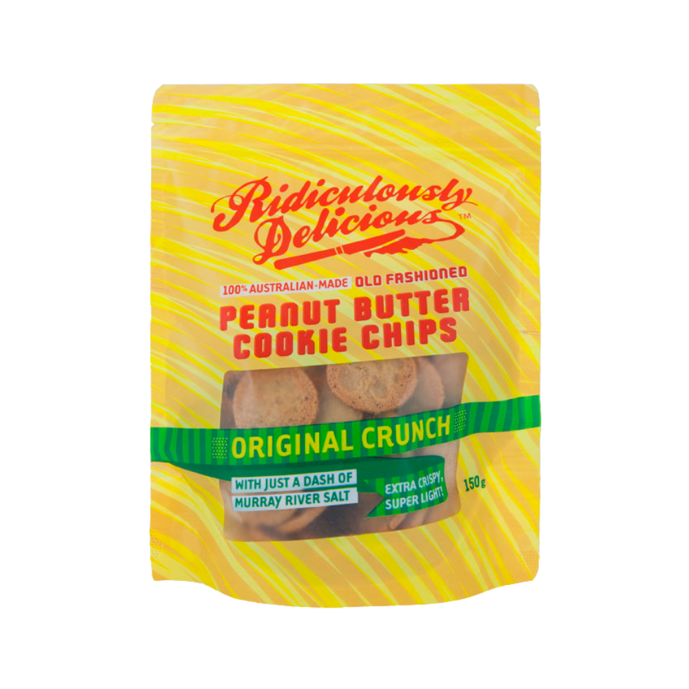 Ridiculously Delicious - P/butter Cookies Original Crunch 150g