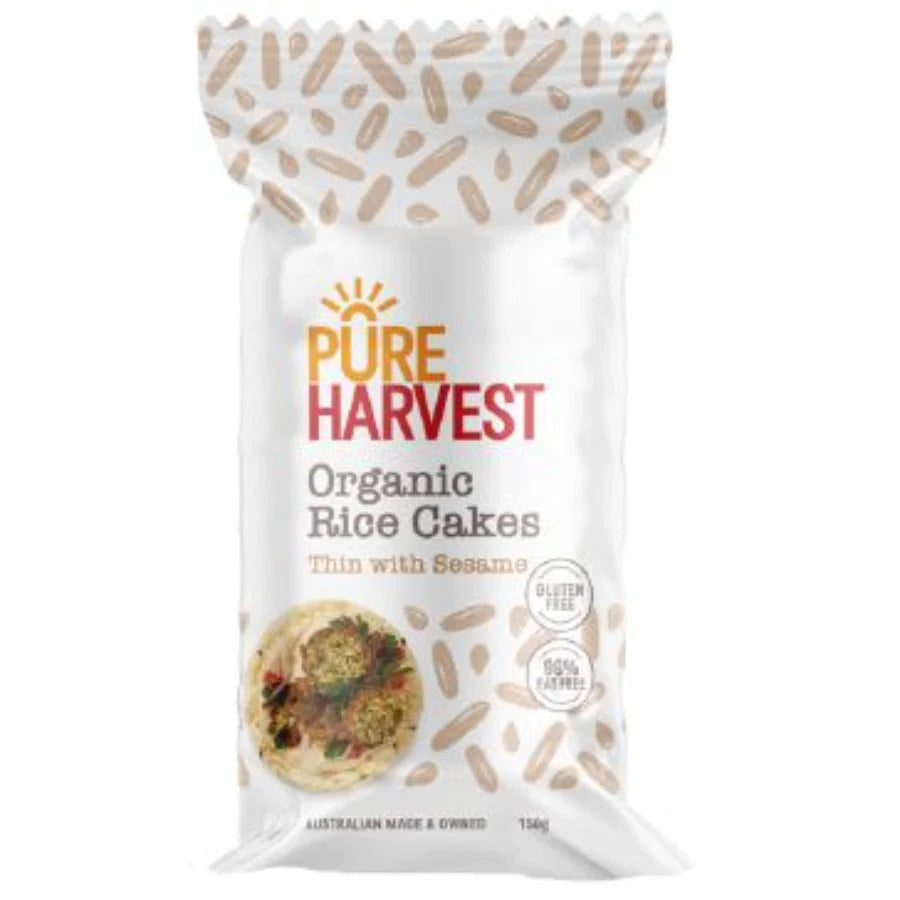 Pure Harvest - Rice Cakes Sesame 150g
